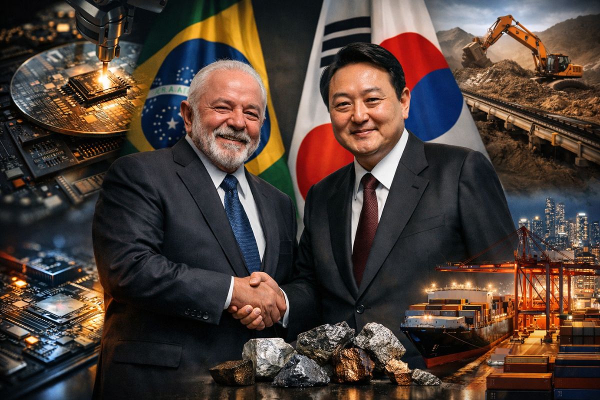 Brasil saiu de Seul com um acordo amplo que eleva a relação com a Coreia do Sul ao nível de Parceria Estratégica