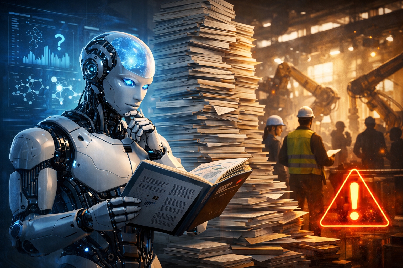 IA de código aberto varre 45 milhões de artigos, responde perguntas científicas melhor que muita gente e acende um alerta silencioso sobre o futuro da mão-de-obra no mundo