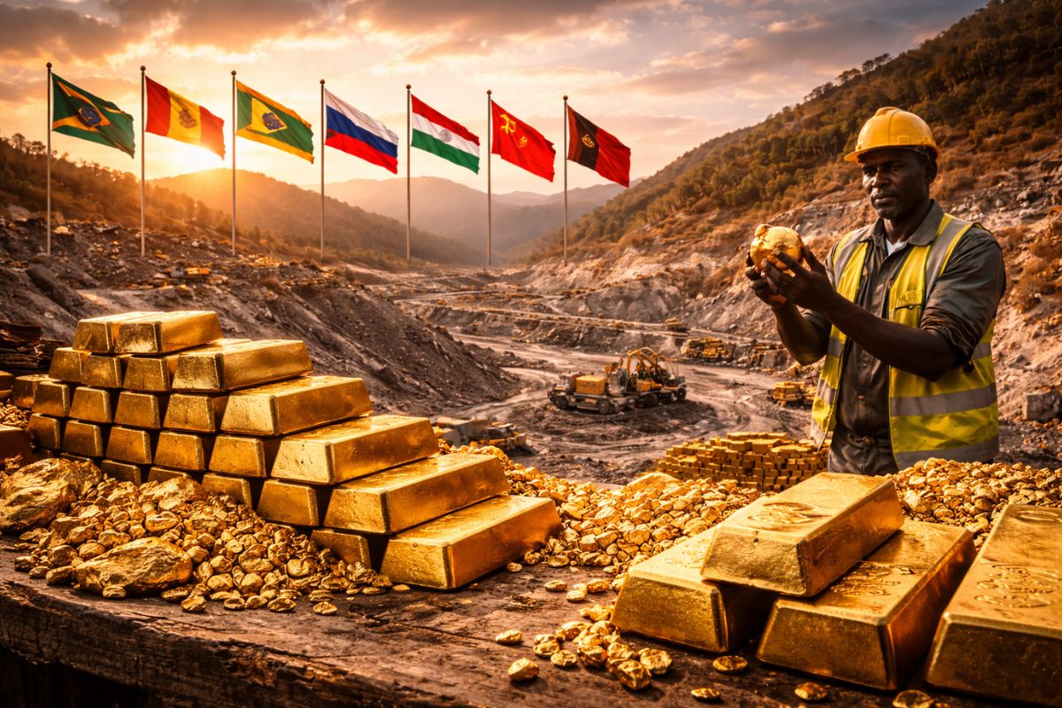 Zimbábue quer entrar no BRICS em 2026 citando a 2ª maior reserva comprovada de ouro, com 1,6 mil toneladas e potencial de 13 mil no Great Dyke, mirando o NBD para atrair investimento e tecnologia e reposicionar sua economia.