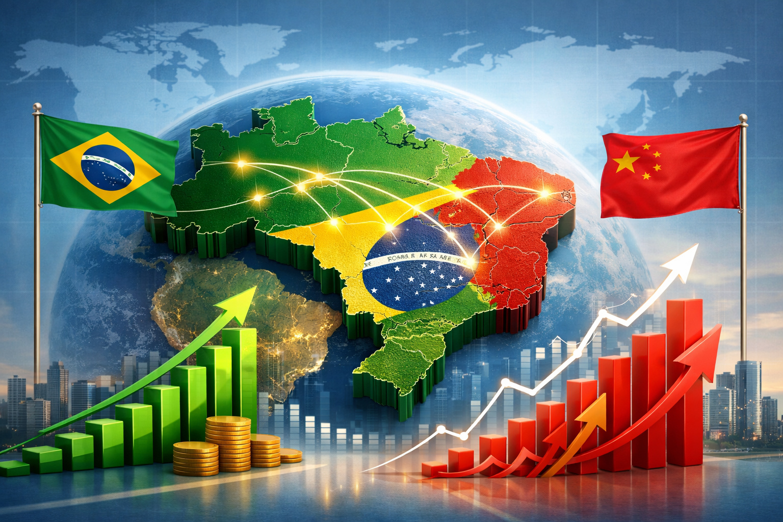 Brasil se consolida como destino estratégico de capital chinês em 2025