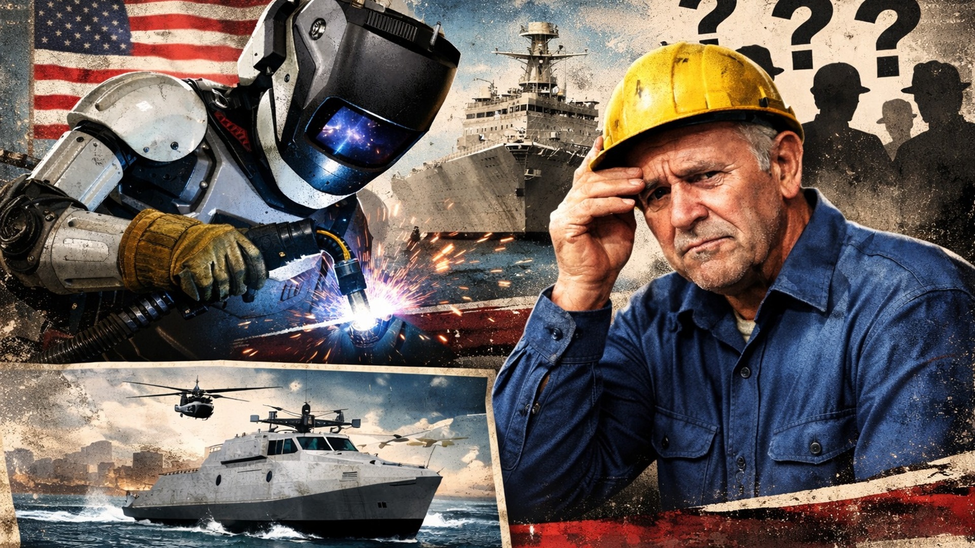 Construção naval não tripuladas avança com IA na soldagem após alta de 14% em 2025 e projeção de 15% em 2026.