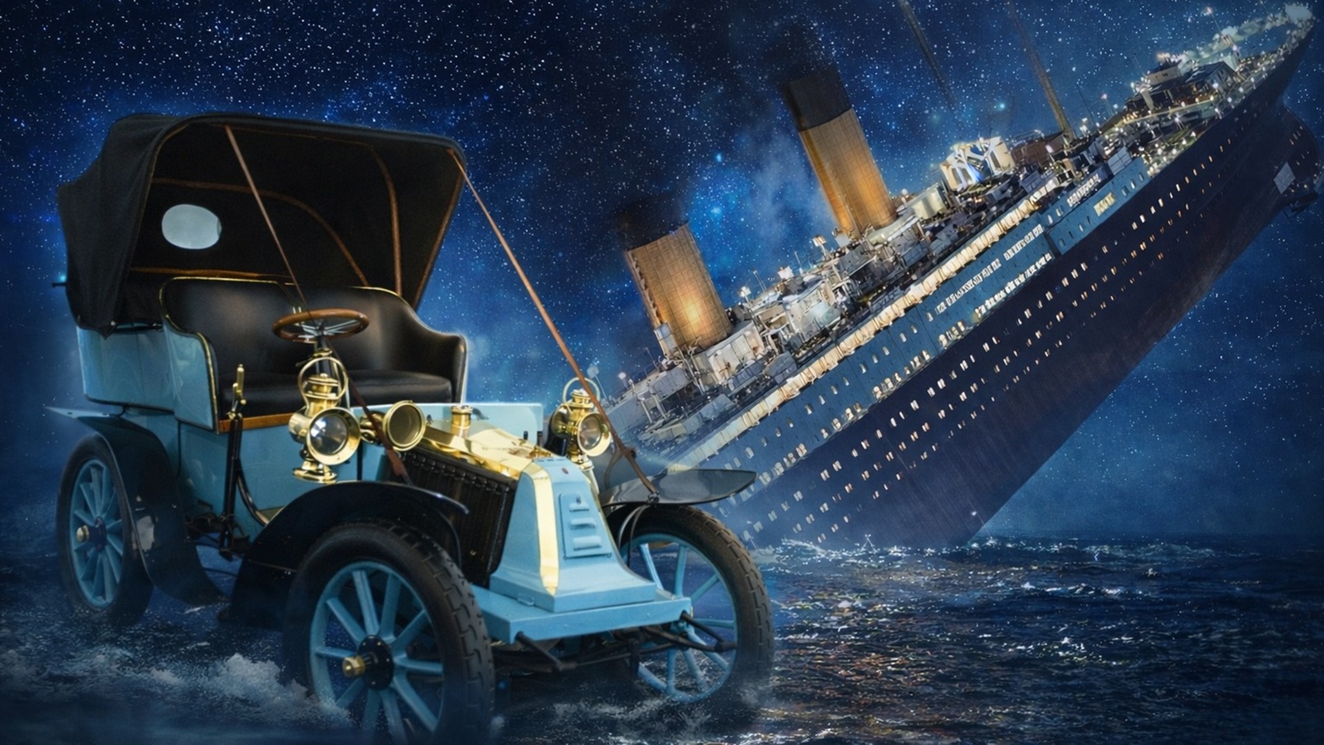 Descubra o mistério do Titanic e seu único automóvel, um Renault de 1912 que afundou sem ser encontrado.