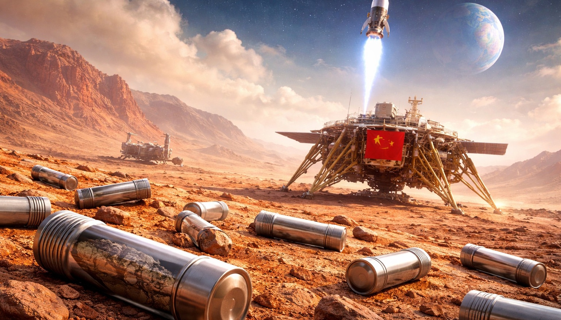 Congresso dos EUA suspende missão a Marte de até US$ 11 bilhões e pode deixar China trazer amostras do planeta em 2031.