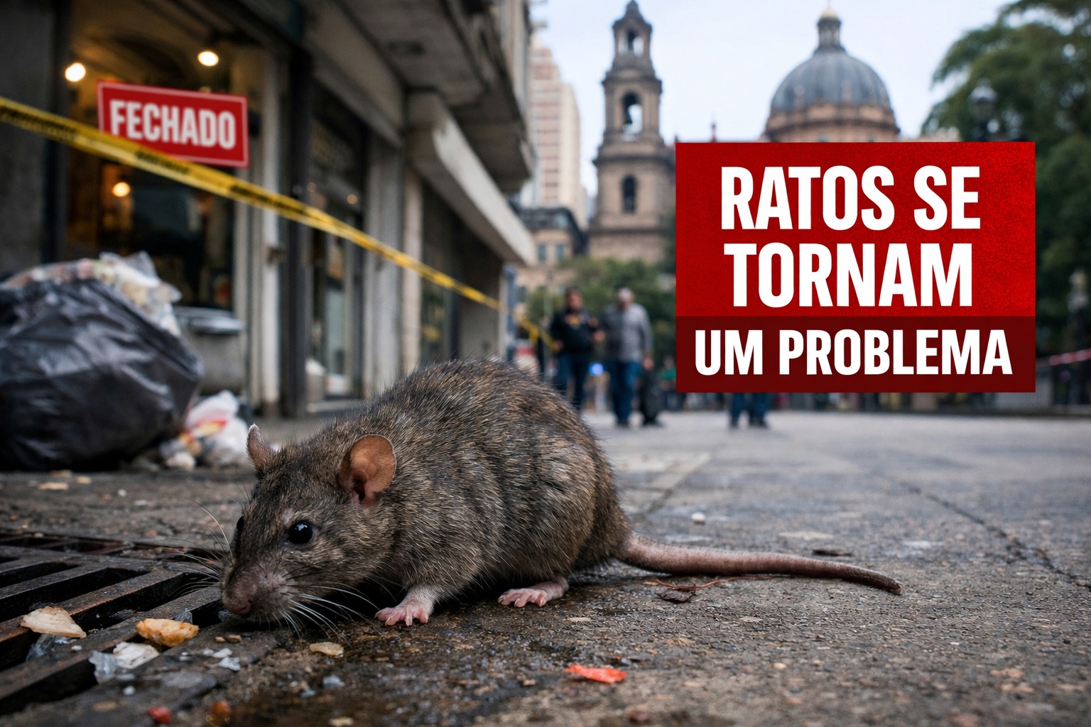 Ratos, Invasão, Prefeitura