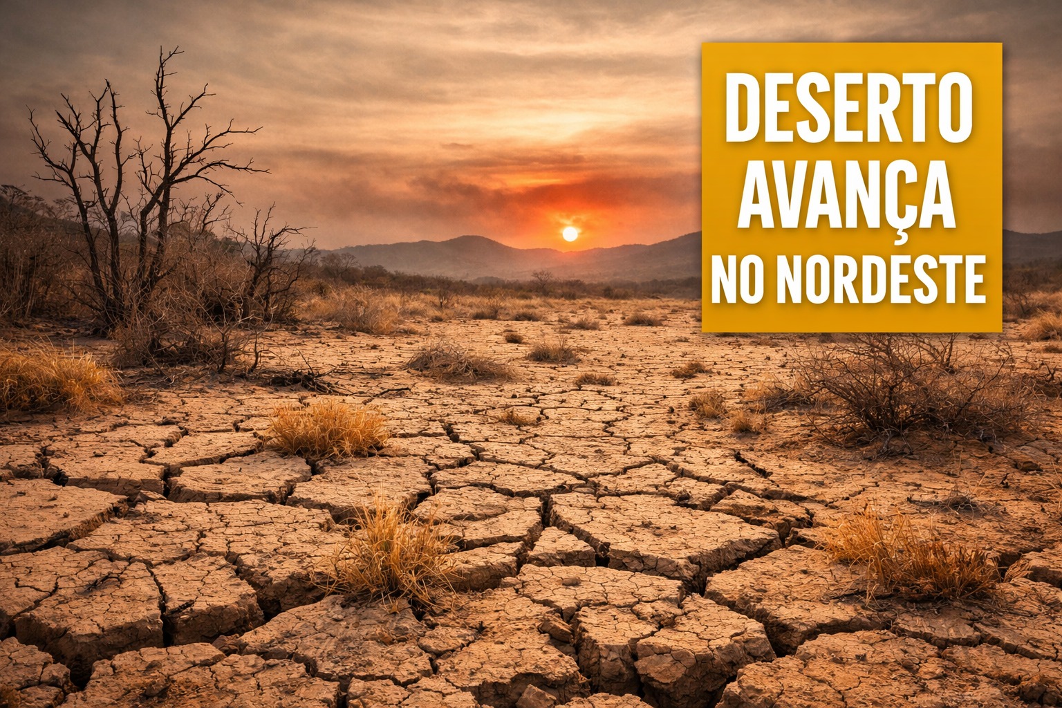 Deserto, Nordeste, Desertificação