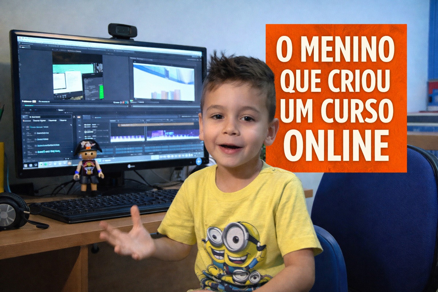 Menino, Curso Online