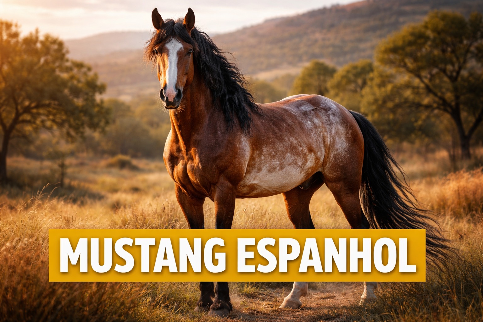 Mustang Espanhol, Cavalo