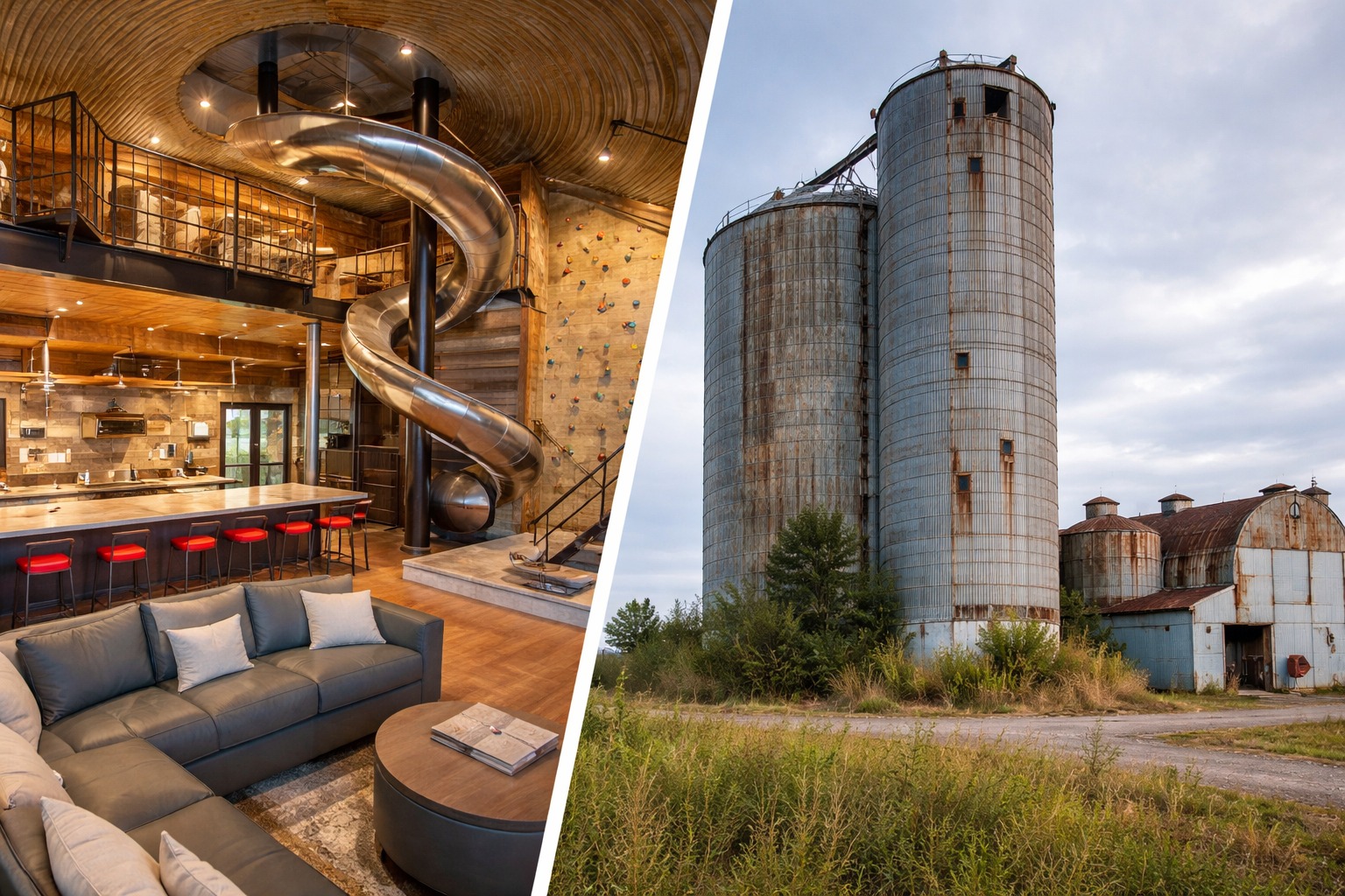 Elevador, Casa inusitada