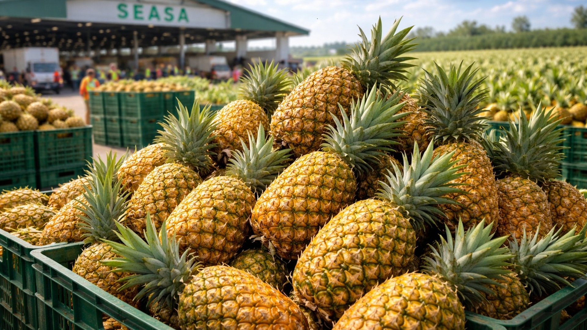 Irrigação amplia cultivo do abacaxi no Ceará e leva até 500 toneladas por mês à Grande Fortaleza, com produção programada anual.