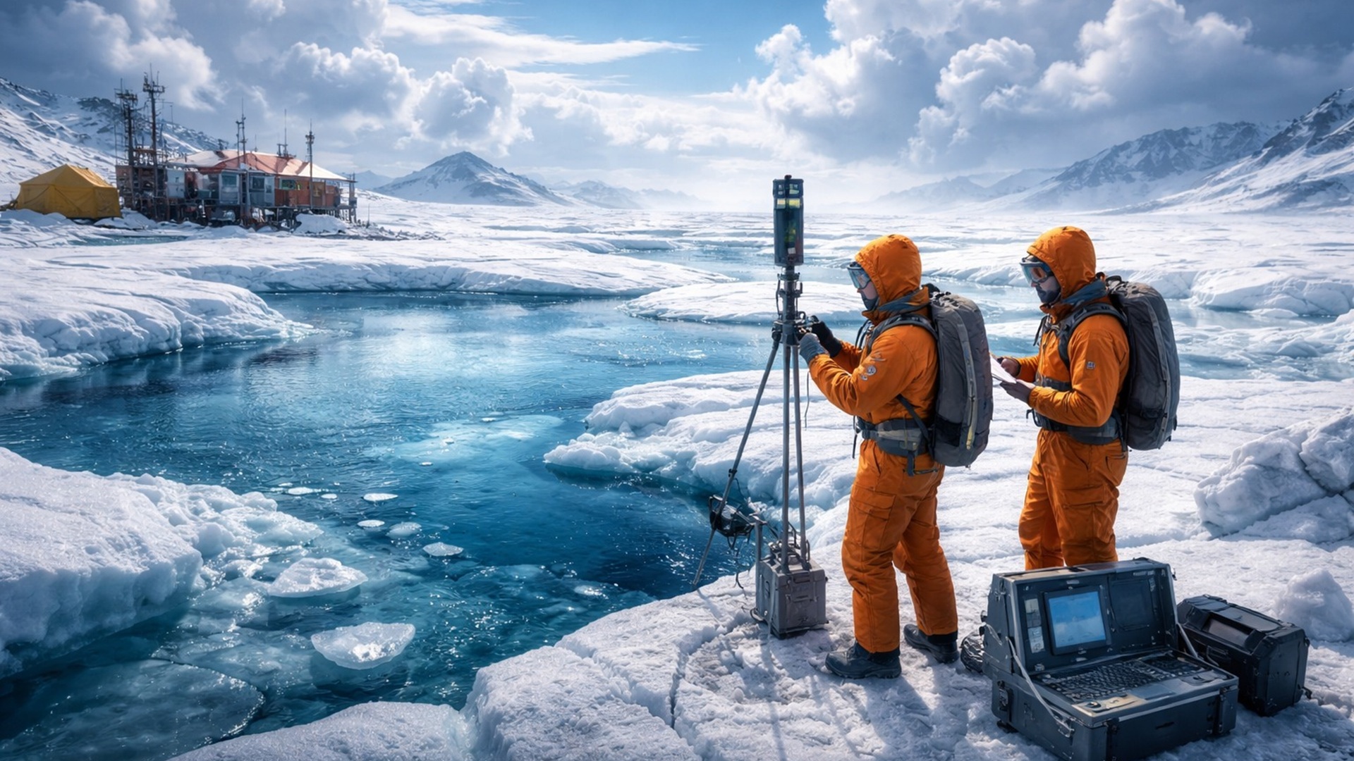 Descubra por que a Antártida é o maior deserto de gelo e como suas nuvens têm baixa concentração de partículas formadoras de gelo.