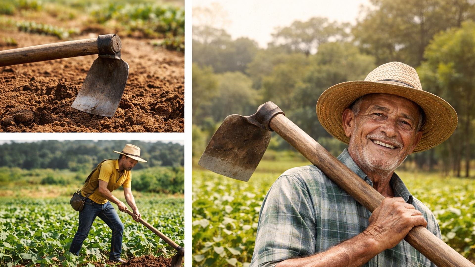enxada no brasil o uso no campo
