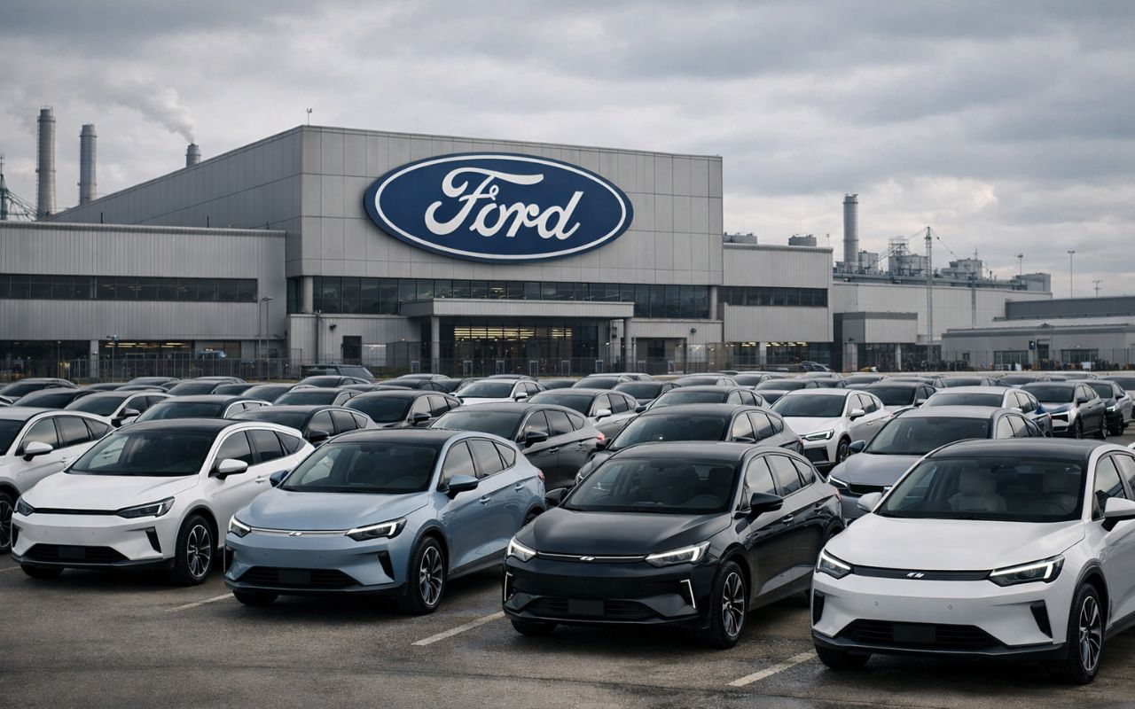 A Ford estuda usar suas fábricas para produzir carros chineses e assim reduzir impacto de tarifas sobre importações e fortalecer sua competitividade no mercado global automotivo.