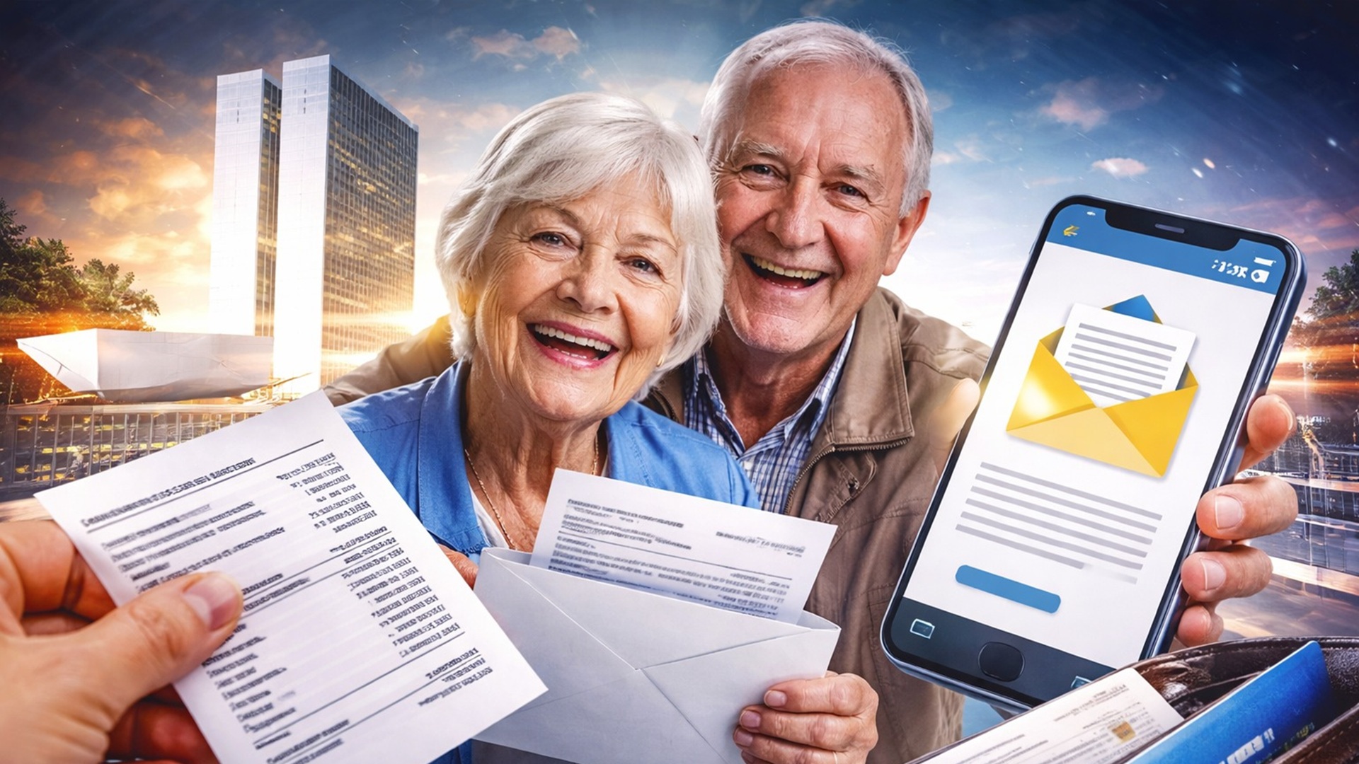 Projeto cria novo direito do idoso para receber fatura gratuita impressa ou digital e proíbe exigência presencial discriminatória.