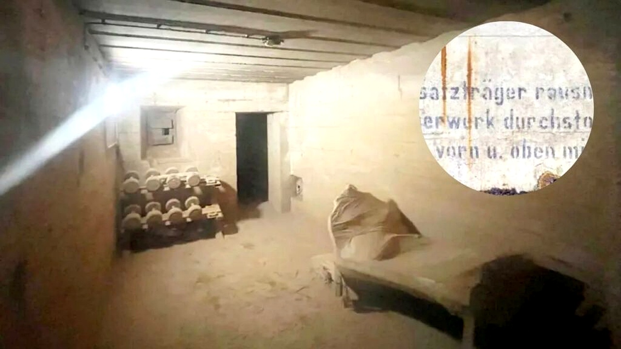 Após comprar uma casa comum nas Ilhas do Canal, casal vai reformar e encontra bunker nazista de concreto armado, túneis subterrâneos escavados na rocha, estruturas militares ocultas e vestígios da ocupação alemã que transformou a região em fortaleza entre 1940 e 1945