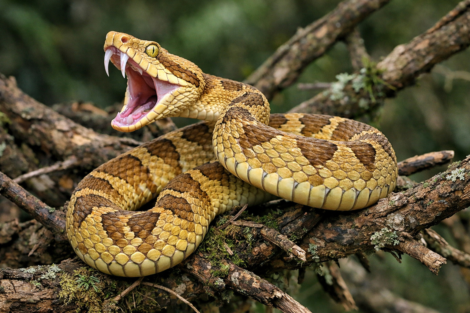 Jararaca-ilhoa, cobra mais peçonhenta do Brasil