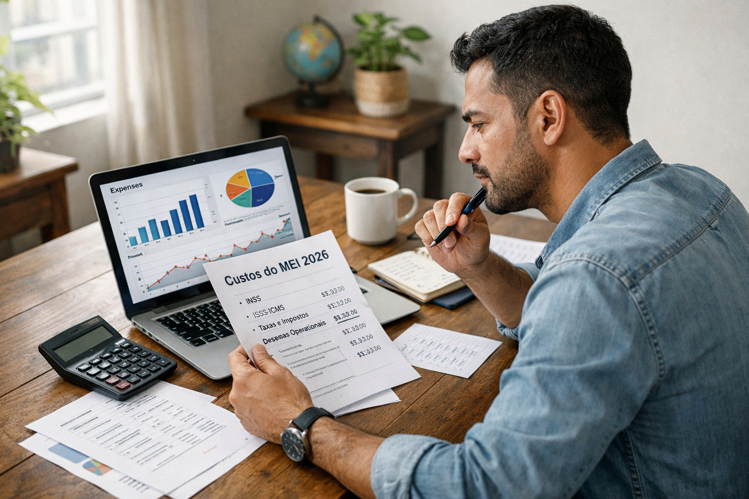 Empreendedor analisando se vale a pena abrir MEI em 2026