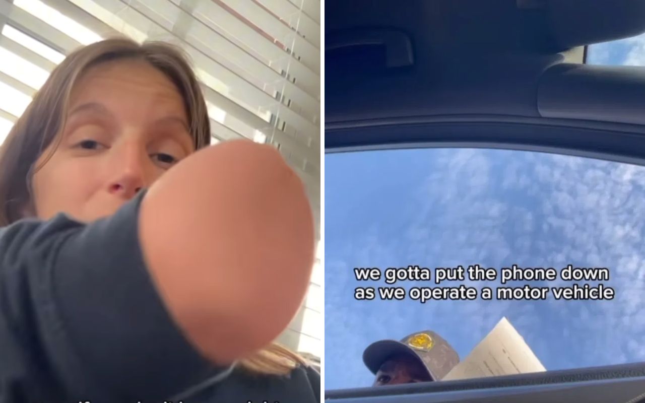 Motorista recebe multa por uso de celular na Flórida, mas acusação envolve erro físico e legal, levantando debate sobre fiscalização de trânsito.