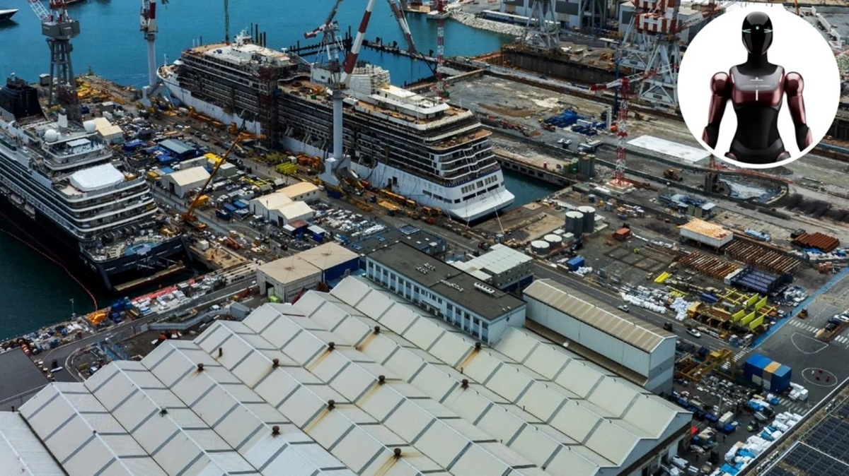 Fincantieri testa no estaleiro de Sestri Ponente o robô Gene.01 para soldagem naval e superiates acima de 130 metros.