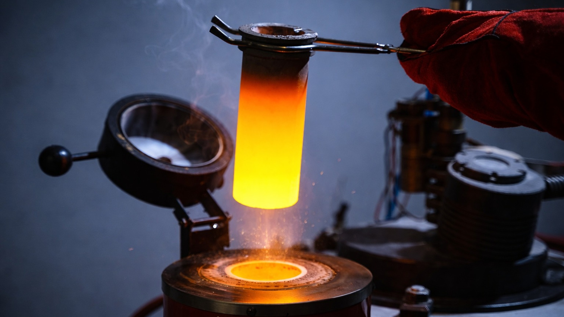 LHC transforma chumbo em ouro por 10⁻²³ s, com seção de 6,8 barns e impacto em futuros colisionadores de 27 TeV.