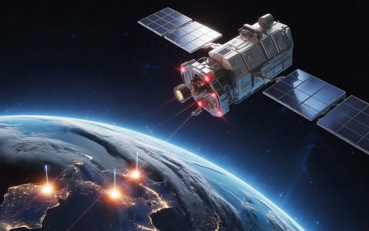 Silenciosos a 36.000 km acima da Terra, satélites do sistema SBIRS enxergam o calor de um míssil segundos após o disparo e alimentam a engrenagem que sustenta a dissuasão nuclear dos Estados Unidos