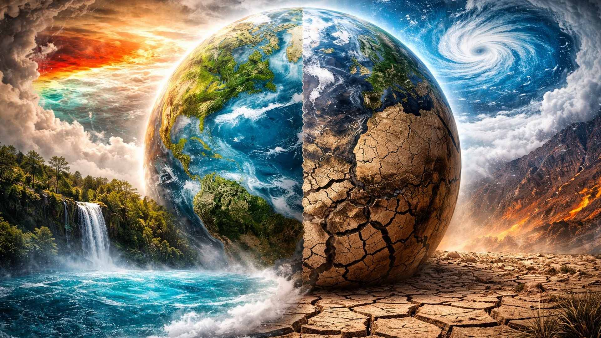 Estudo com 120 anos de dados revela por que o planeta não seca de uma vez e destaca o papel dos oceanos nas secas globais.