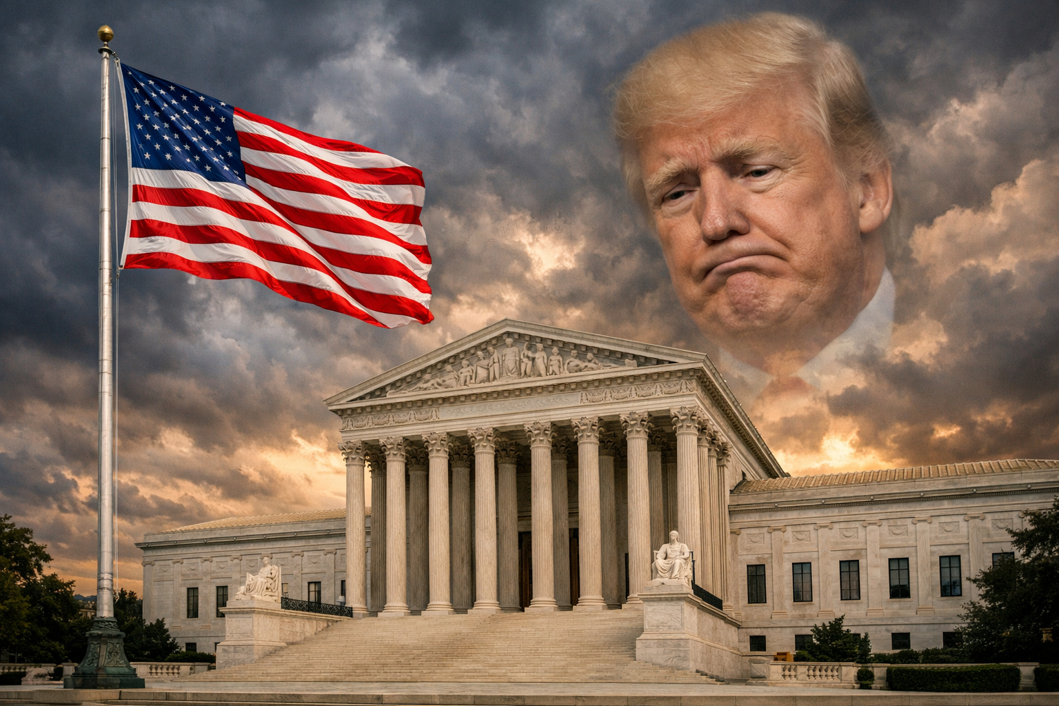 Prédio da Suprema Corte dos Estados Unidos após decisão que derrubou tarifas de Trump