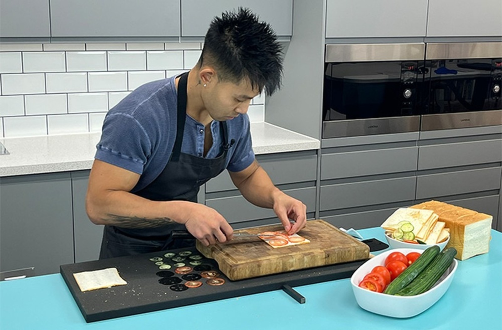 sanduíche mais fino do mundo