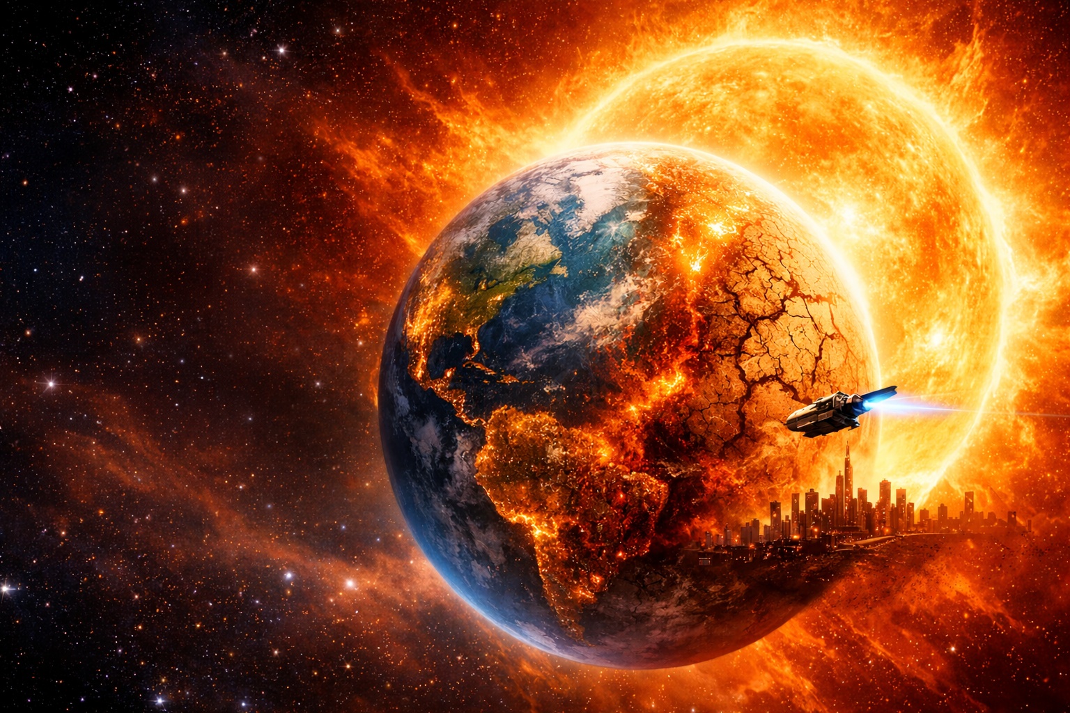 Astrofísicos calculam quanto tempo a humanidade teria para deixar a Terra antes que o planeta se torne inabitável com o aumento gradual da luminosidade do Sol — alerta de spoiler: é antes do que você imagina