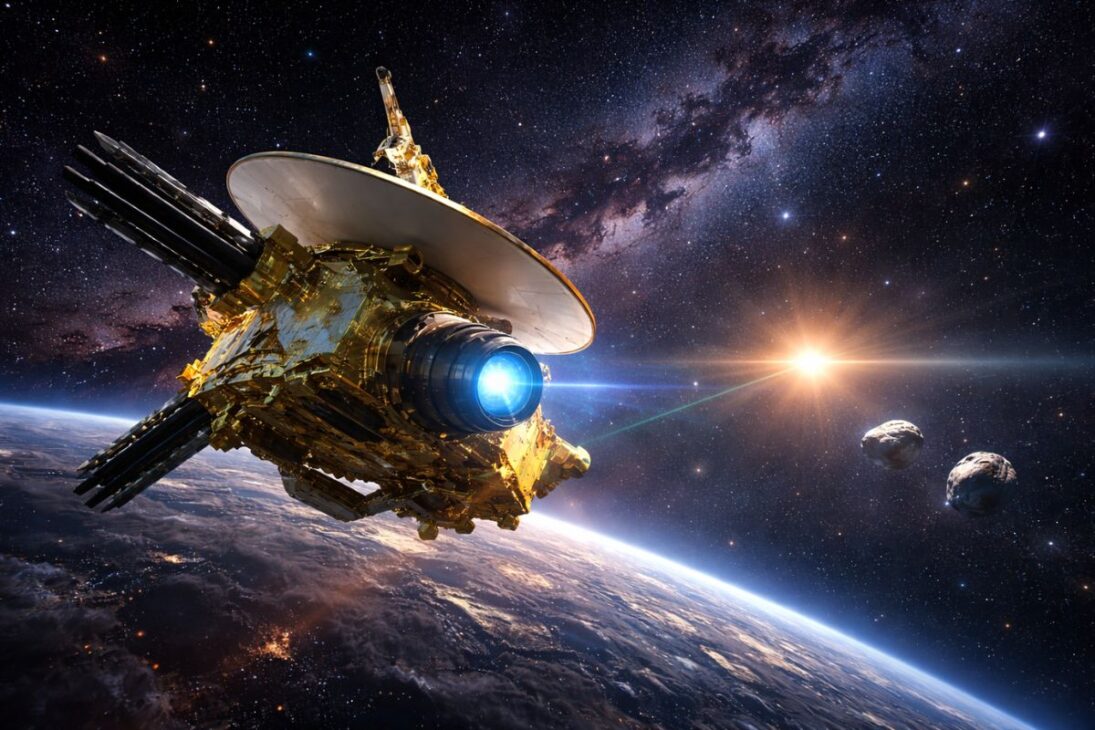 NASA: New Horizons surpasses Voyager in deep space and captures the farthest image of the mission.