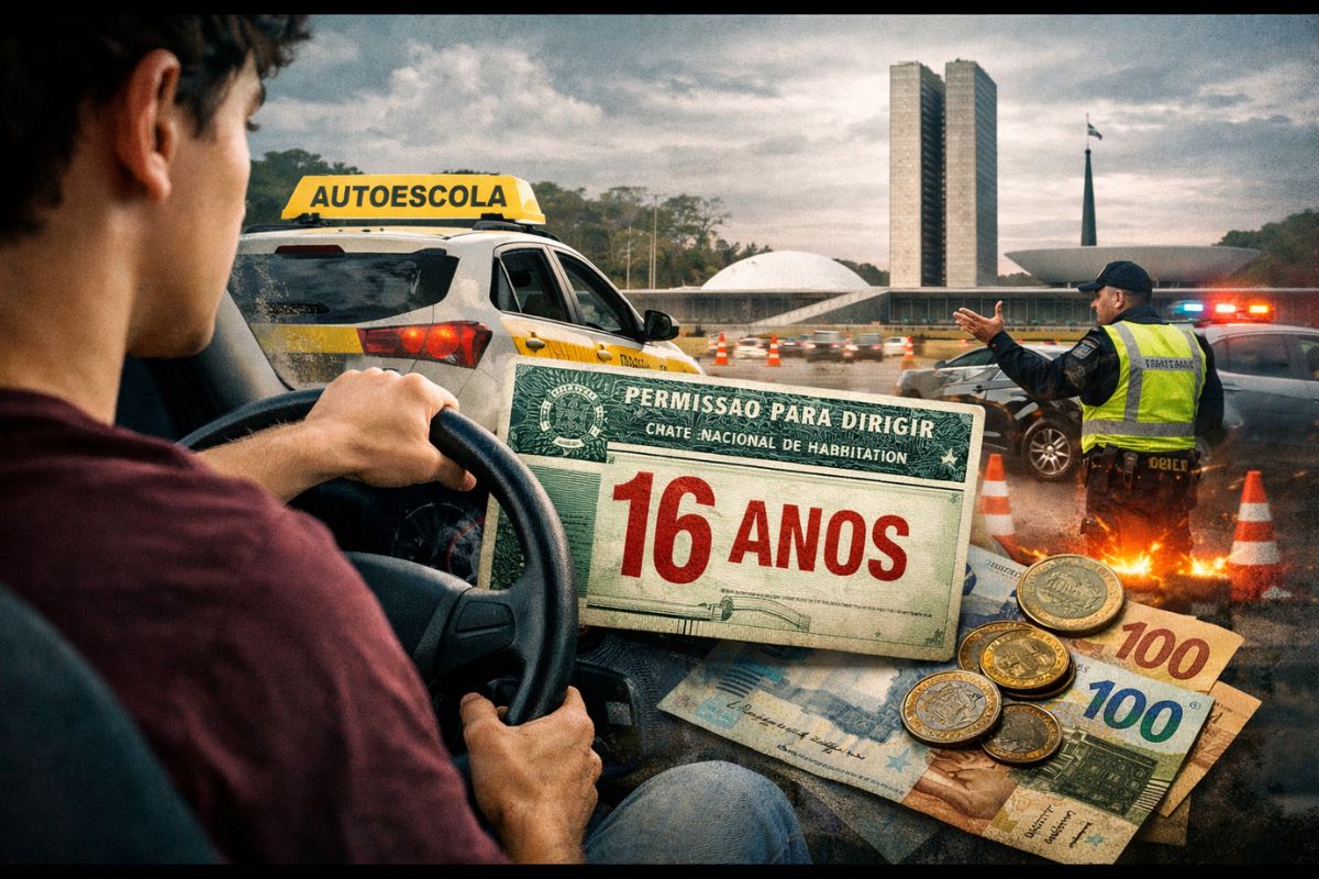 As mudanças na CNH põem habilitação, autoescolas, formação de condutores e CNH aos 16 anos no centro do debate.