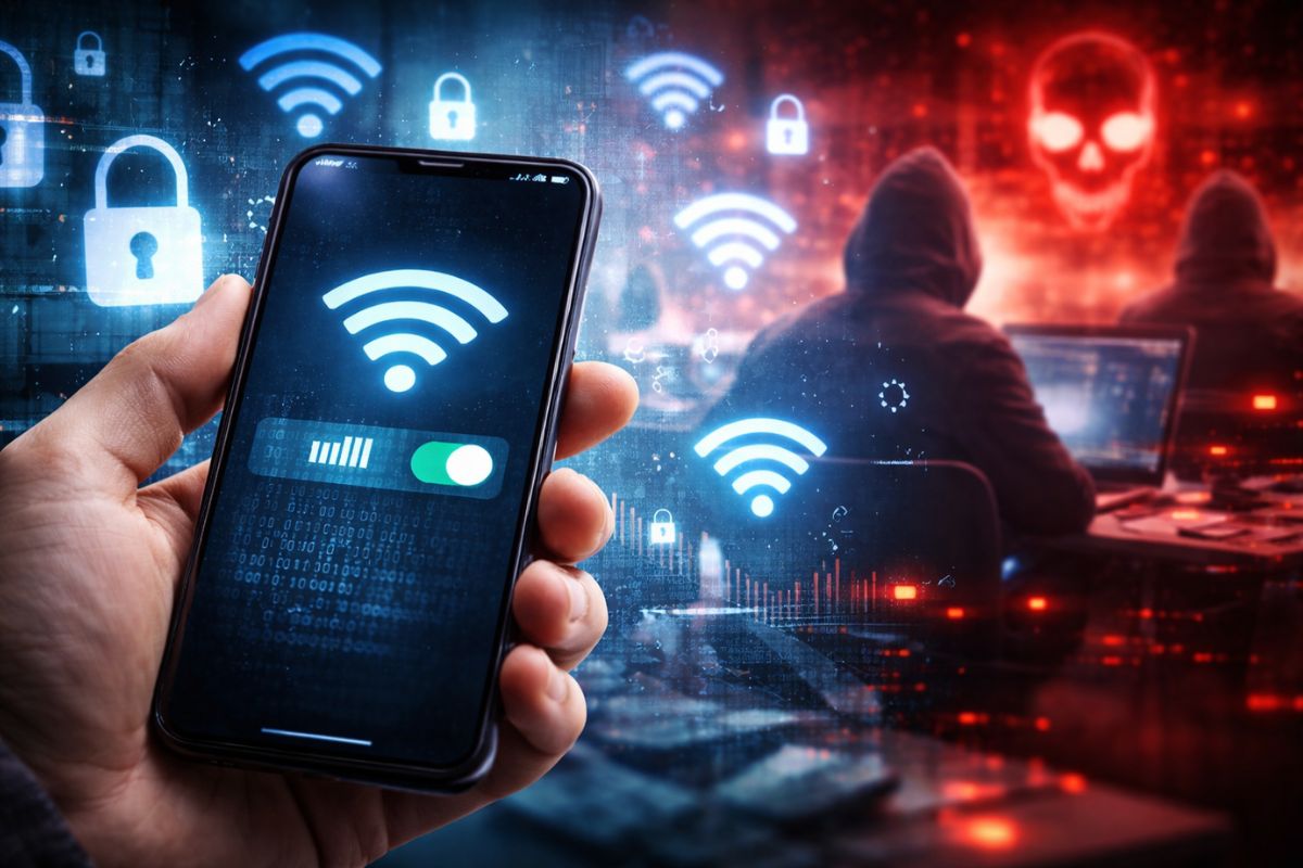 Wi-Fi no celular amplia conexão, expõe dados e facilita ataques, alerta relatório francês sobre segurança digital.