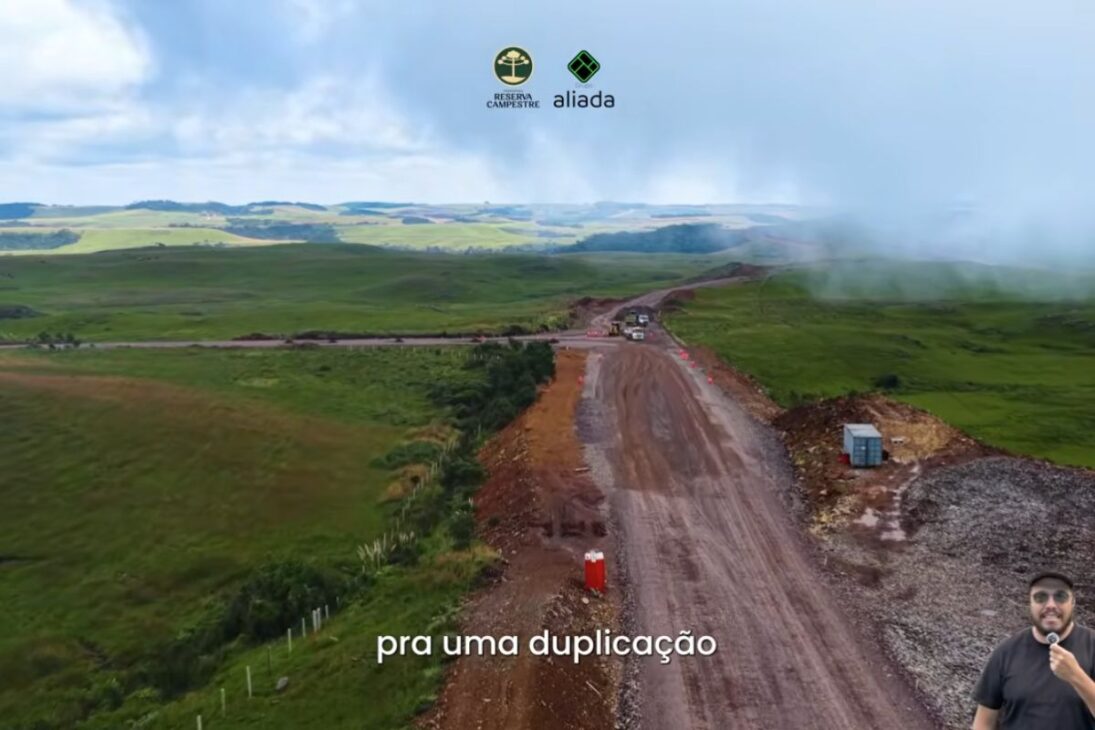 BR-285 Advances in New Route Near Serra da Rocinha, in São José dos Ausentes, with Segments in Sub Base and Project Entering a Decisive Phase.