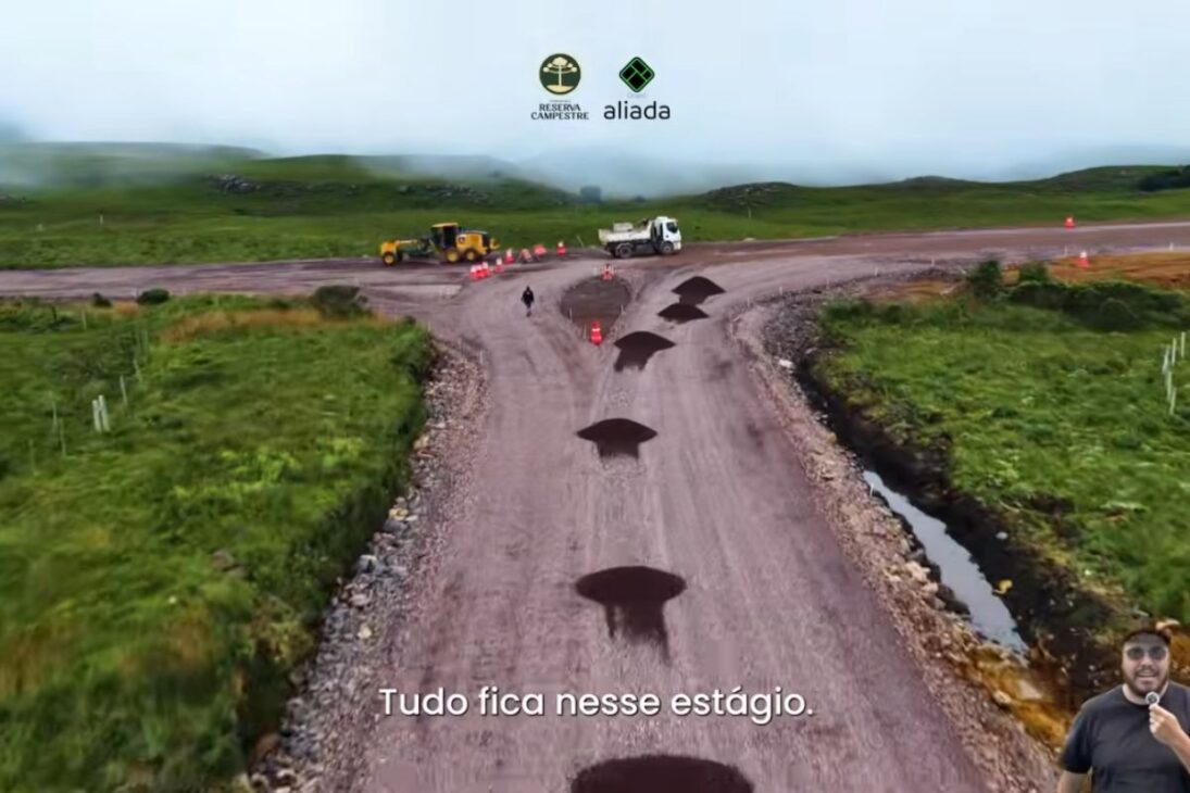 BR-285 Advances in New Route Near Serra da Rocinha, in São José dos Ausentes, with Segments in Sub Base and Project Entering a Decisive Phase.