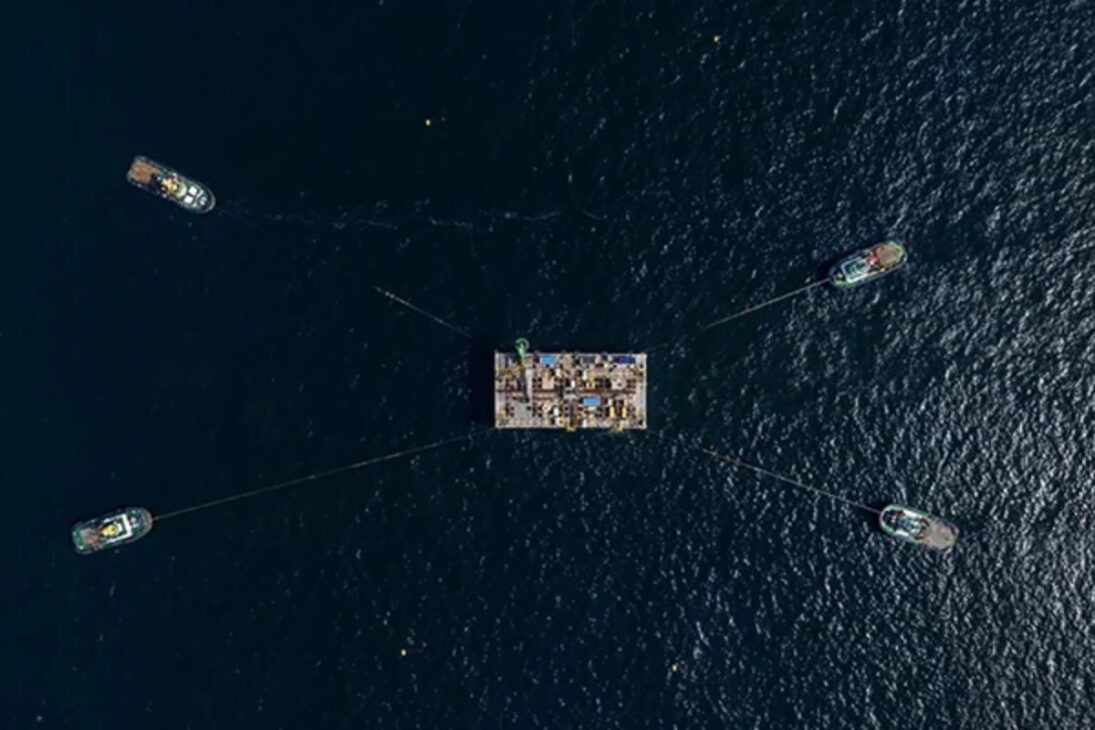 Billion-dollar artificial island in the North Sea uses offshore wind energy to redistribute electricity among European countries.