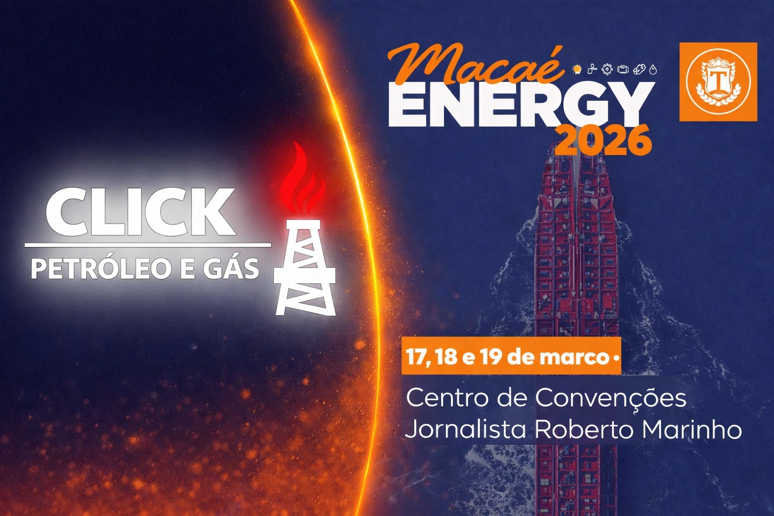 CPG Click Petróleo e Gás anuncia cobertura especial do evento Macaé Energy 2026 em Macaé com foco no setor de petróleo, gás e energia