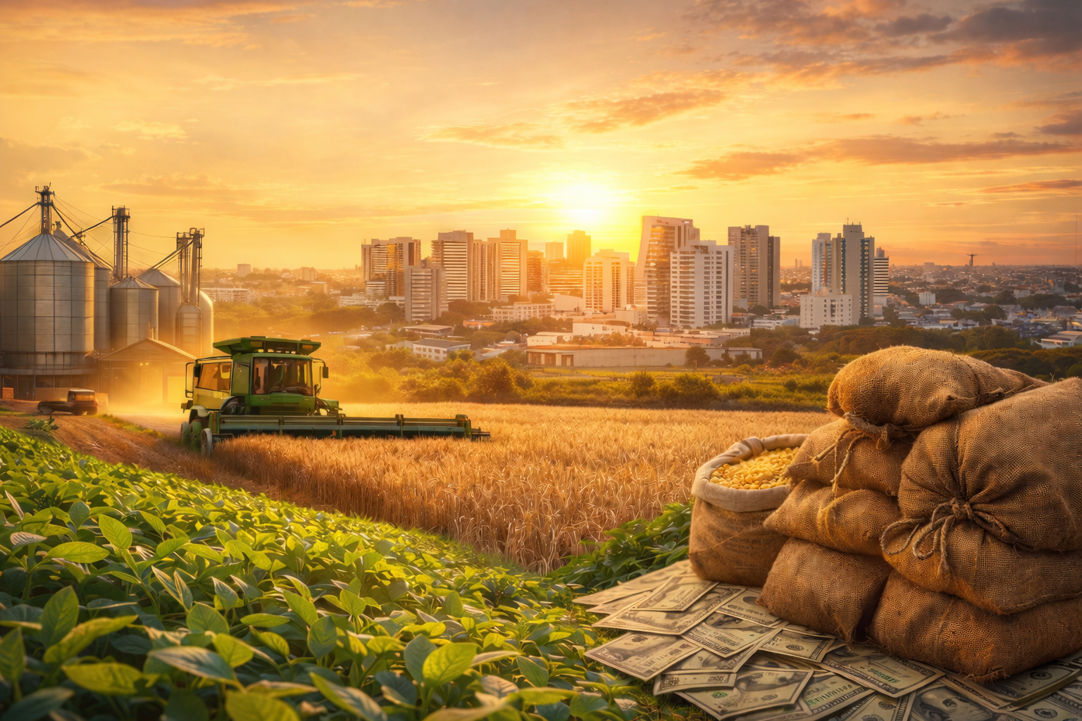 Primavera do leste - agronegócio - soja - algodão