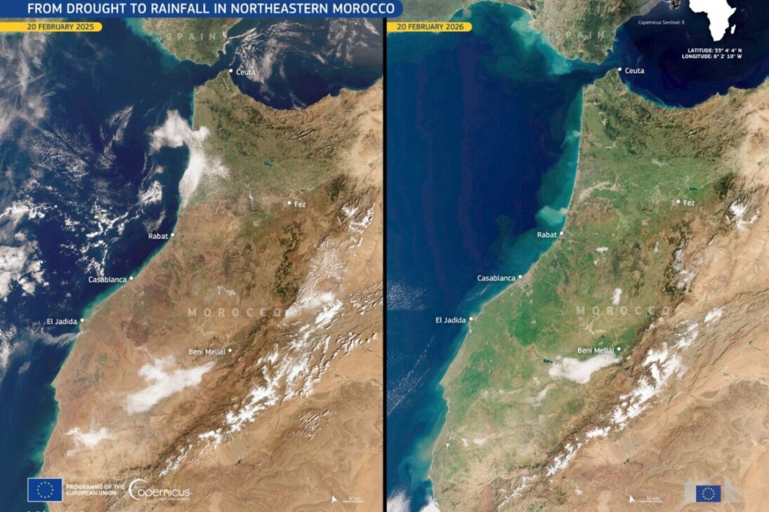 Rains In Morocco Alleviate Drought, Fill Reservoirs, And Strengthen Drinking Water After Seven Years Of Water Crisis.