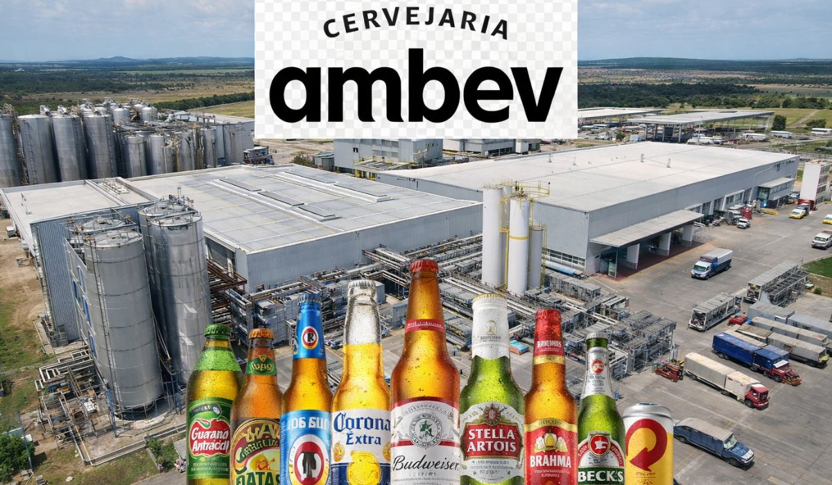 Conheça a fábrica da Ambev em Uberlândia, apontada como a maior do Brasil, com operação contínua e estrutura industrial de grande porte. (Imagem: Ilustração)