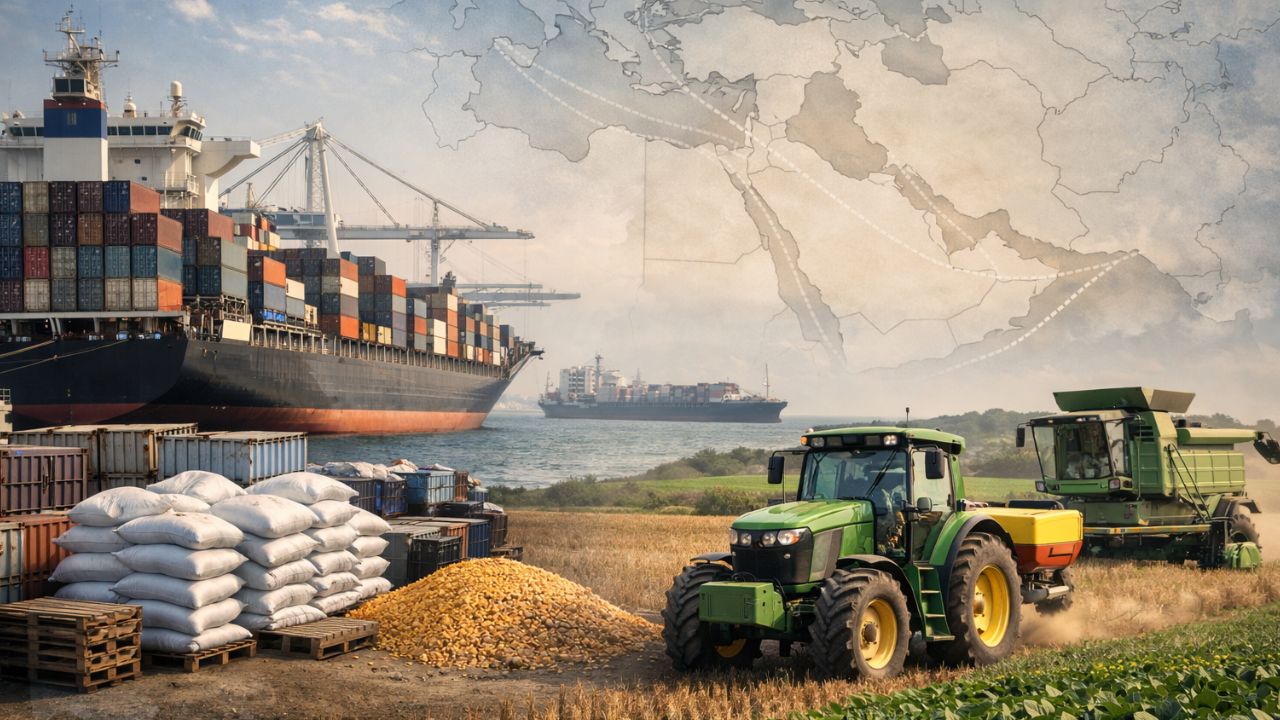 Guerra no Oriente Médio pressiona importação de fertilizante, transporte e diesel, podendo elevar preço dos alimentos no Brasil.