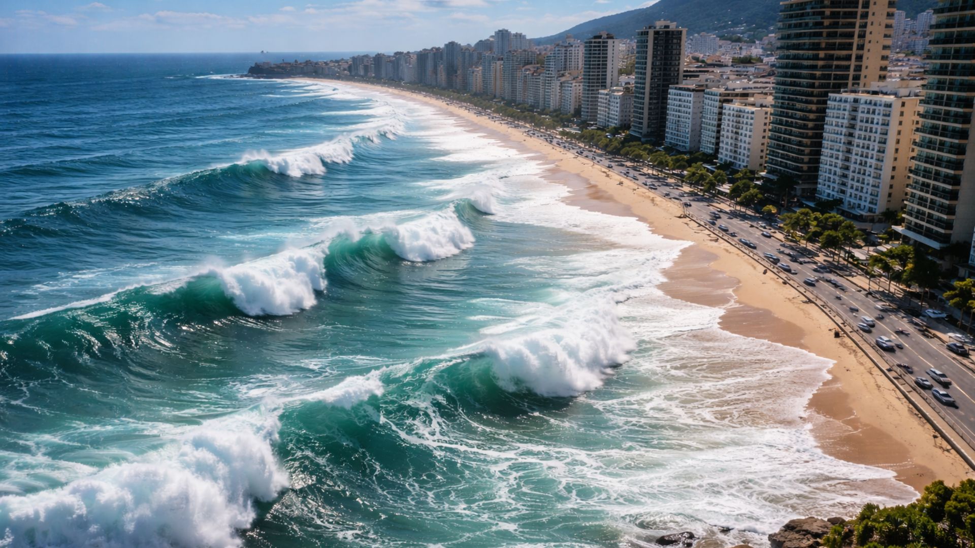 NASA alerta para avanço do nível do mar que pode atingir cidades como Rio, Recife e Fortaleza e agravar erosão e alagamentos.