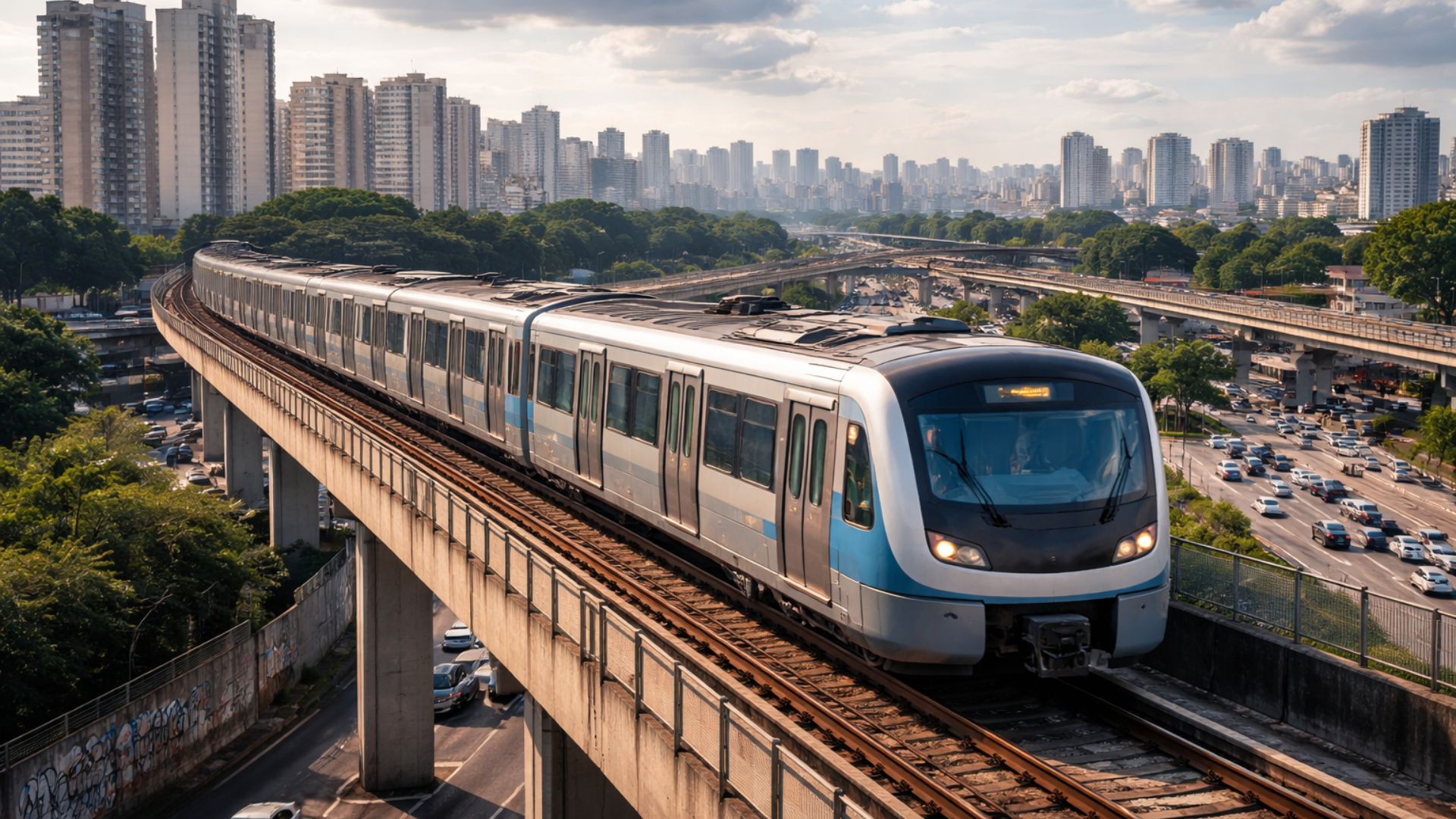 Projeto da Linha 25-Topázio prevê 43 km entre ABC Paulista e Embu das Artes, com alta capacidade e integração à rede da Grande São Paulo.