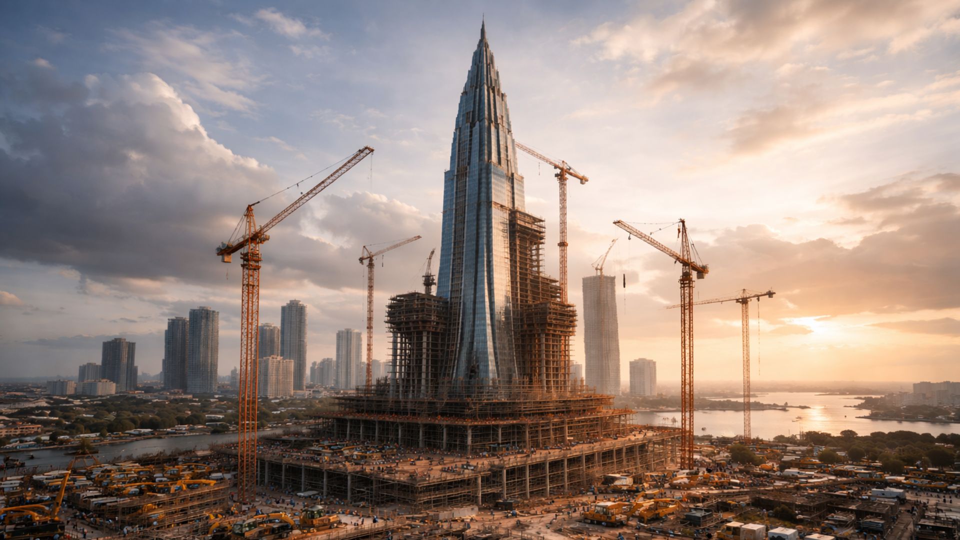 Tour F em Abidjan promete mudar o skyline africano com 421 metros. Projeto reúne órgãos públicos e pode se tornar o prédio mais alto da África.