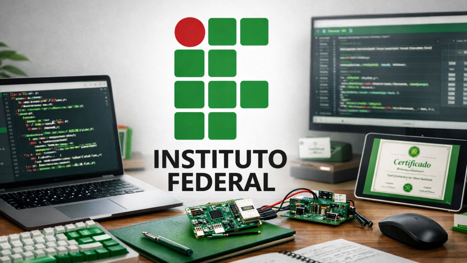 IFRS abre cursos online gratuitos de informática com certificado. Estude programação, banco de dados, automação e IoT sem prova ou processo seletivo.