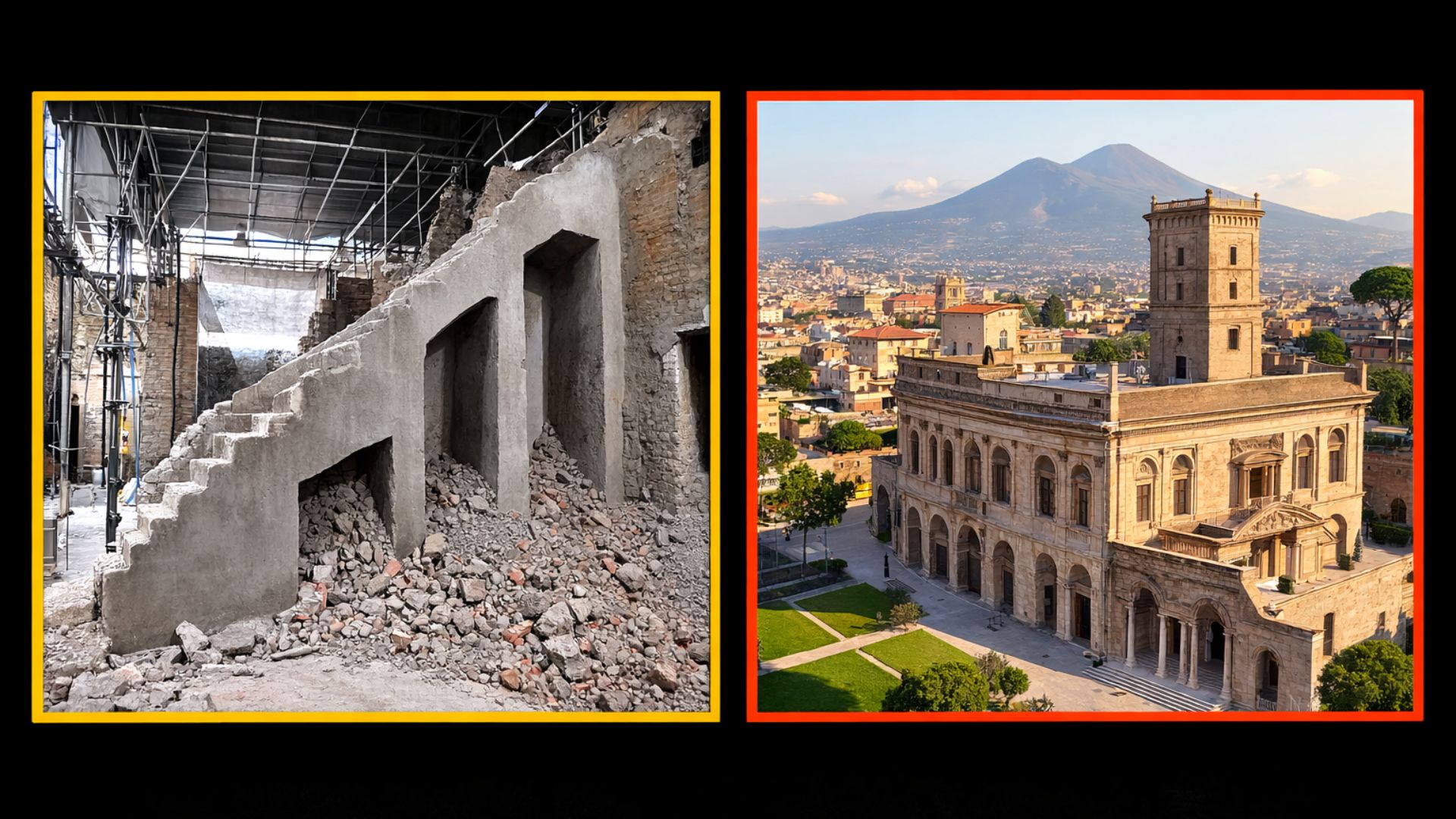 Arqueólogos recriam digitalmente parte perdida de Pompeia com escaneamento 3D e gêmeo digital e revelam escadaria misteriosa na Casa do Tiaso.