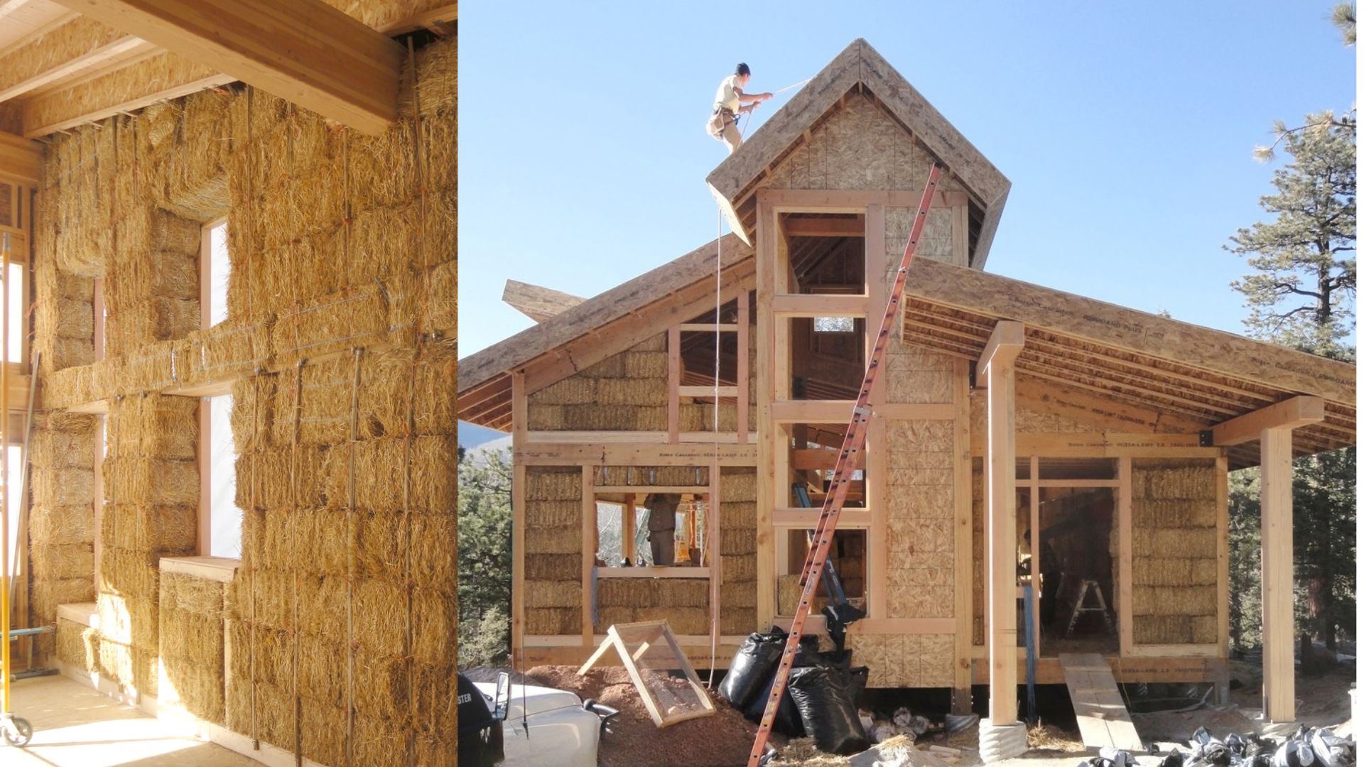 Casas feitas com fardos de palha ganham destaque por isolamento térmico, redução de ruído e uso de resíduo agrícola em construção eficiente.