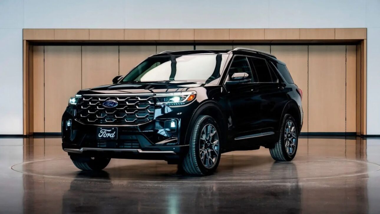 Ford Creates Exclusive 2026 Hybrid Explorer Platinum for Pope Leo XIV, Featuring 318 hp V6 Engine, 'DA POPE' Plates, and Chicago-Inspired Interior.