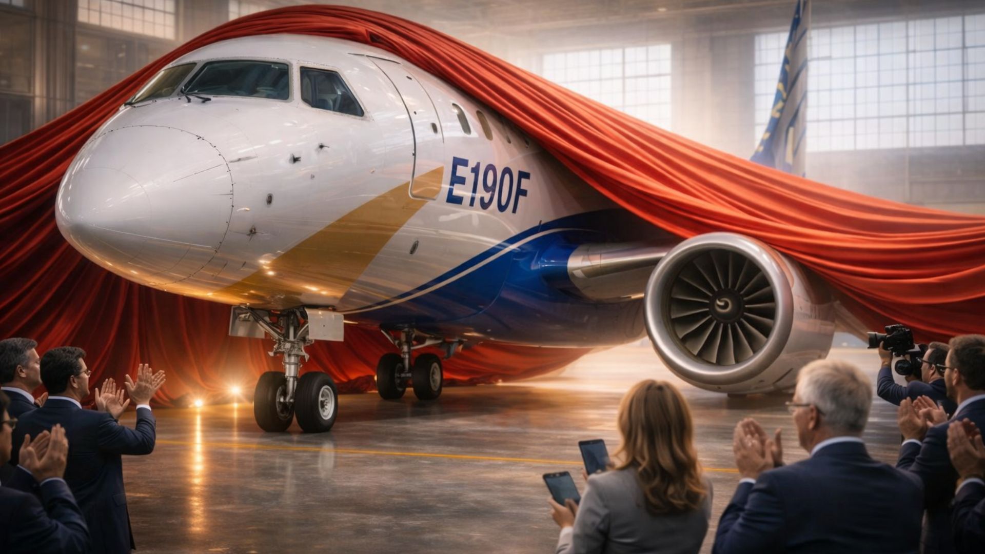 Primeiro voo comercial do Embraer E190F inaugura nova geração de cargueiros regionais com capacidade de 13,5 toneladas e até 30% menos custos operacionais.