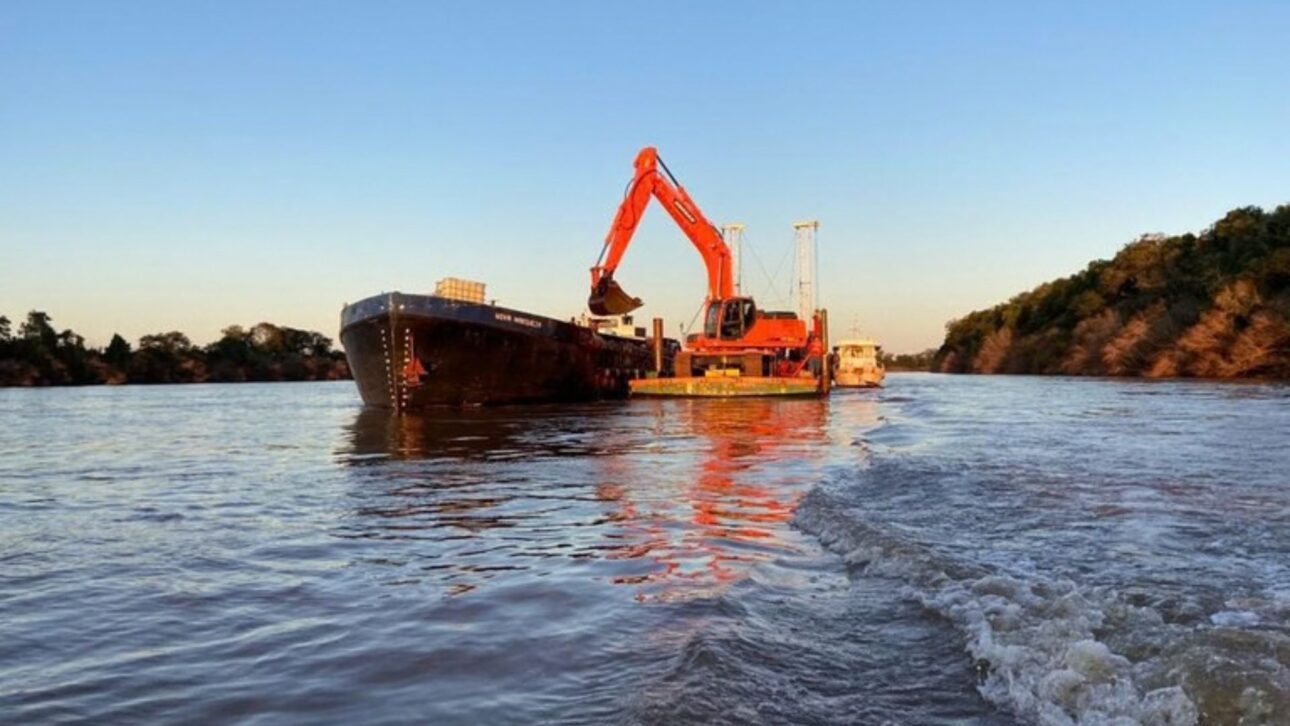 Dredging services are part of the public policy coordinated by the Ministry of Ports and Airports and are technically executed by the National Department of Transport Infrastructure (Dnit)- Photo: Disclosure/DNIT