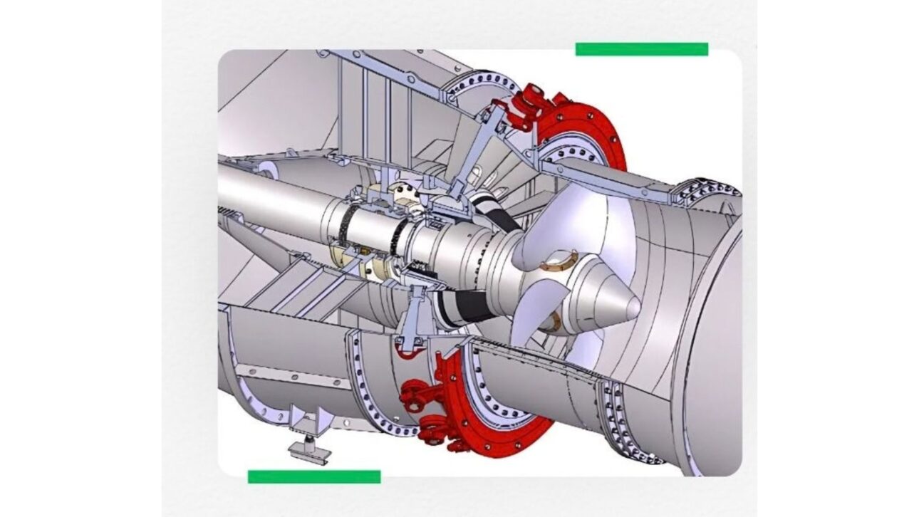 Giant bulb turbines at the Jirau Hydroelectric Power Plant on the Madeira River reveal how submerged machines transform the river's force into energy for millions.