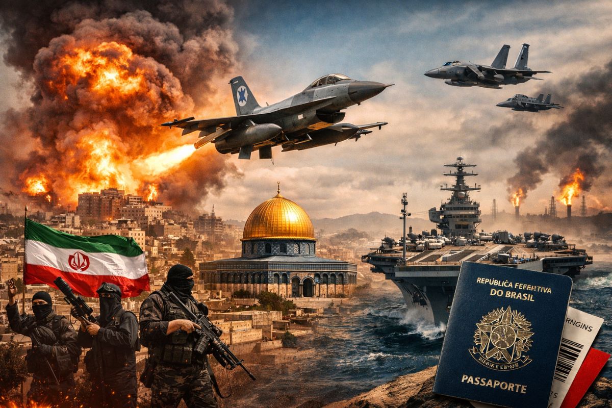 Itamaraty emite alerta consular no Oriente Médio por riscos de segurança. Veja impactos para brasileiros no Oriente Médio e viagens.